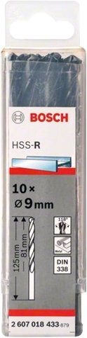 

Набор сверл Bosch 2607018433 (10 предметов)