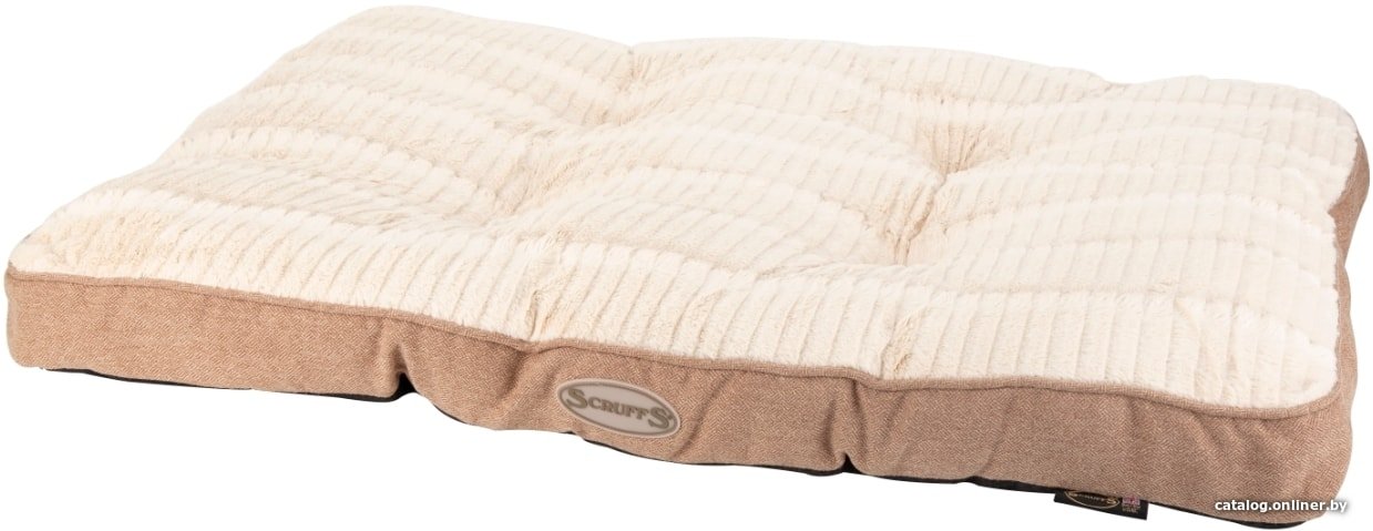 Лежак Scruffs Ellen матрас 100 см (бежевый)