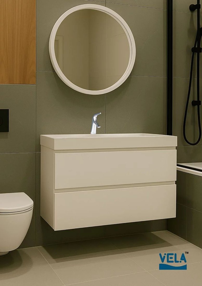 

Vela Тумба под умывальник Vela Мира 80П под Classica (белая матовая) TU7166