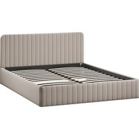 Кровать Трия Шелли Тип 1 с подъемным механизмом 160x200 (велюр Confetti Smoke)