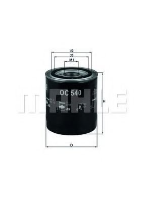 

Масляный фильтр Knecht OC540