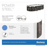Каркасный бассейн Bestway Power Steel 5611R (610x366x122)