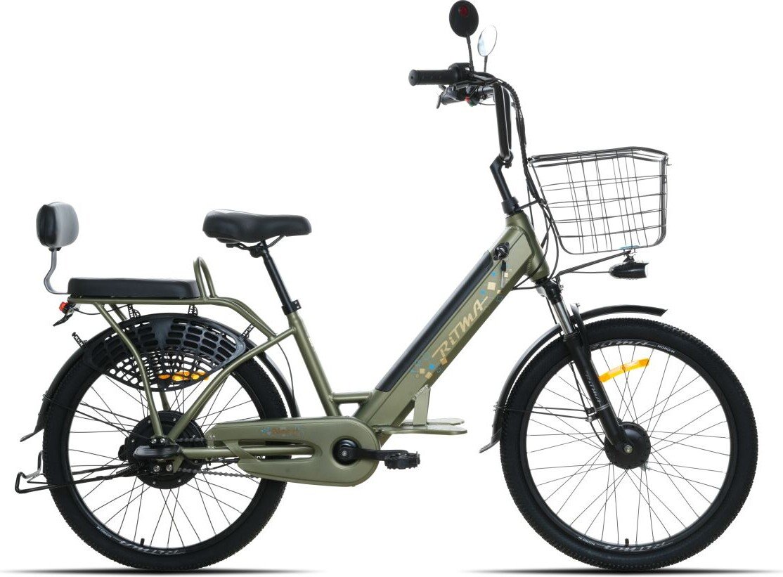 

Электровелосипед Ritma Nord (хаки)