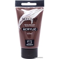 Акриловая краска Малевичъ Matisso 617084 (60 мл, умбра жженая)