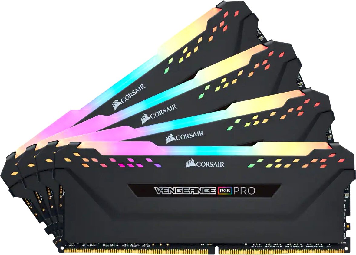

Оперативная память Corsair Vengeance RGB PRO 4x8ГБ DDR4 3200 МГц CMW32GX4M4C3200C16