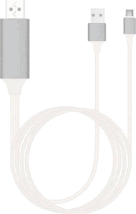 

Кабель USBTOP HDMI - USB Type-C (1.8 м, белый)