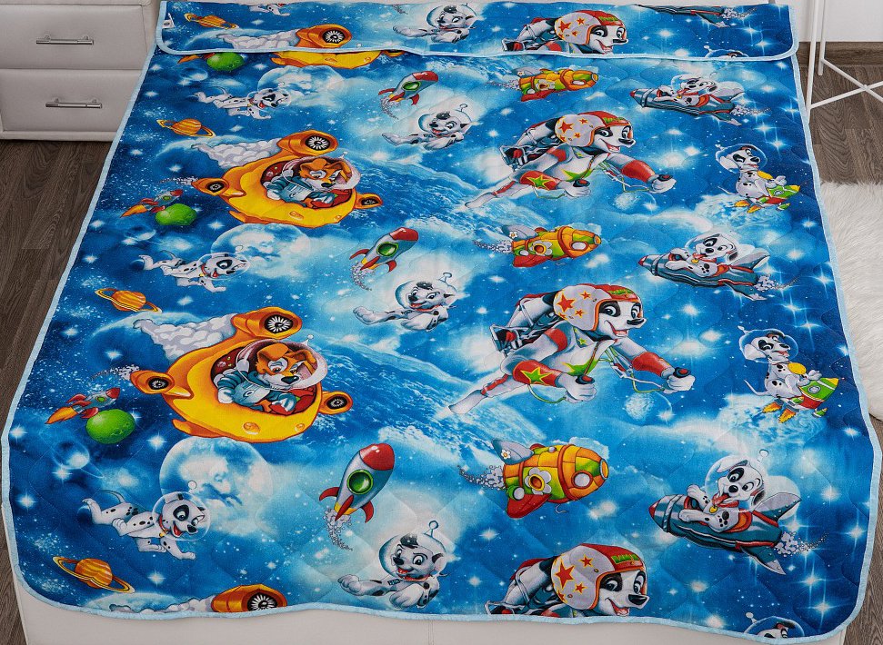 

Покрывало Milanika Классик Космики 150x215 (бязь)