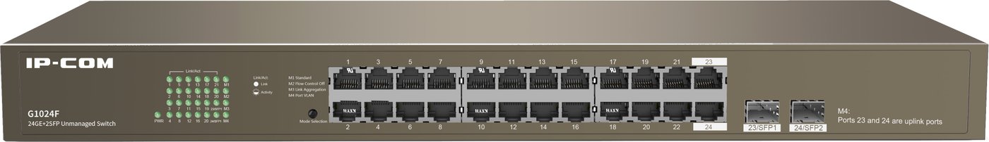 Неуправляемый коммутатор IP-COM G1024F