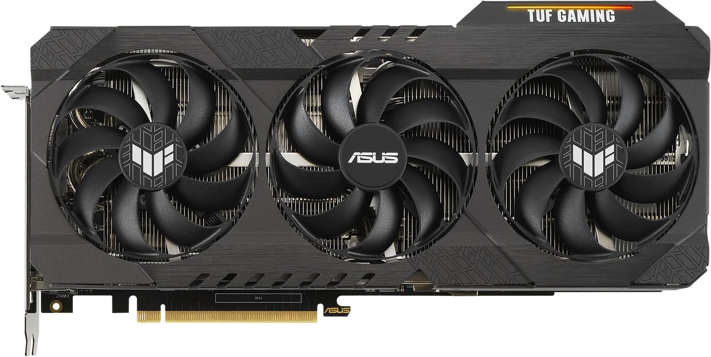 

Видеокарта ASUS TUF Gaming GeForce RTX 3060 Ti OC Edition 8G GDDR6X TUF-RTX3060TI-O8GD6X-GAMING