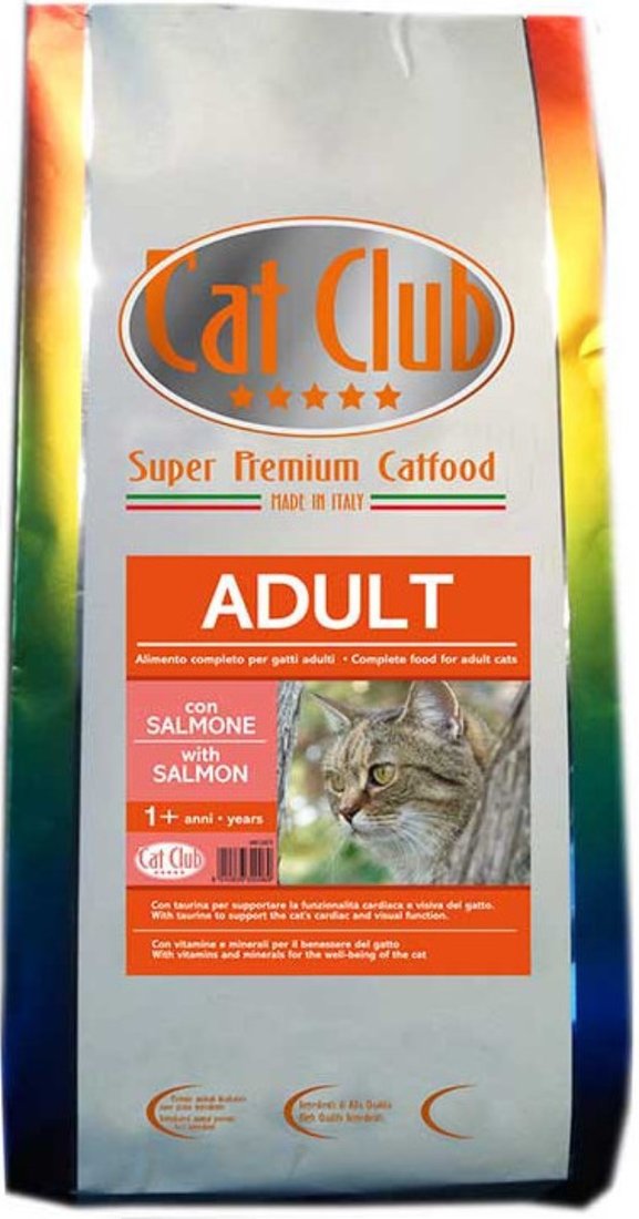 

Сухой корм для кошек Cat Club с лососем 1.5 кг