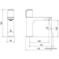 Смеситель IDDIS Slide SLIBLBTi01 (черный)