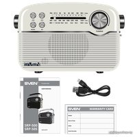 Радиоприемник SVEN SRP-500 (белый)