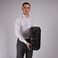 Чемодан Polar П7108 (бирюзовый)