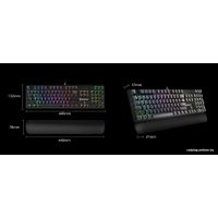 Клавиатура A4Tech Bloody B825R (Light Strike Red) в Гродно