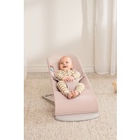 Шезлонг BabyBjorn Bliss Woven melange 0060.28 (light pink)