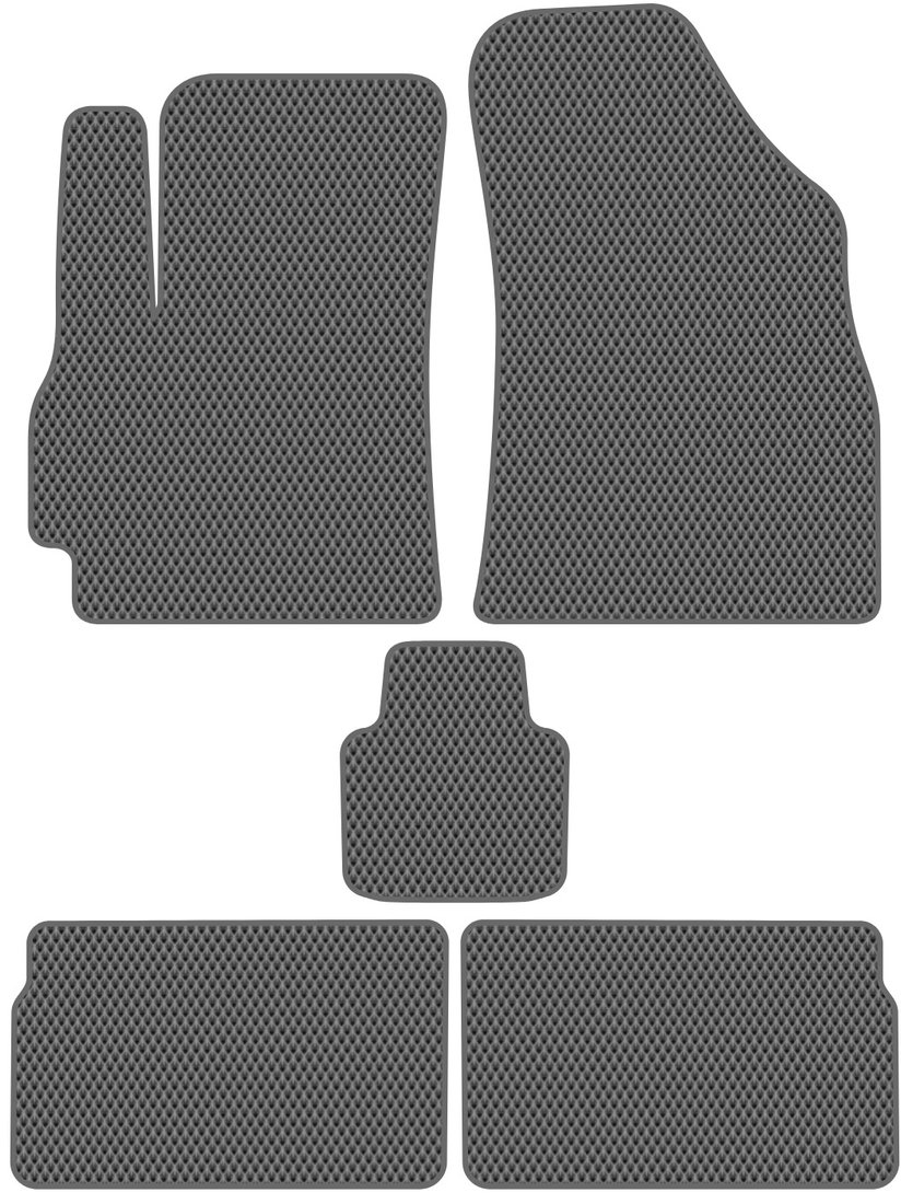 

Комплект ковриков для авто Alicosta Omoda C5 I (suv / Рестайлинг) 2023 - Н.В. (серый, ромб)