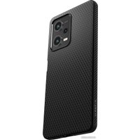 Чехол для телефона Spigen Liquid Air для Xiaomi Redmi Note 12 Pro 5G/POCO X5 Pro 5G ACS05788 (черный)