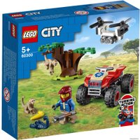 Конструктор LEGO City 60300 Спасательный вездеход для зверей