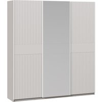 Шкаф-купе Трия Оскар Тиффани Т2 2100 282756 (белый/кашемир/кашемир матовый)