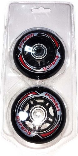 Колеса для роликовых коньков Zez PU-2 (черный)