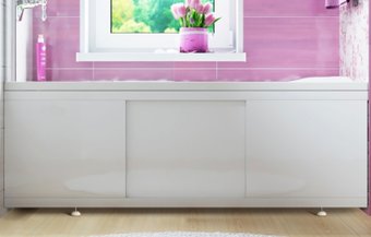 Фронтальный экран под ванну Alavann Crystal 150 см (белый)