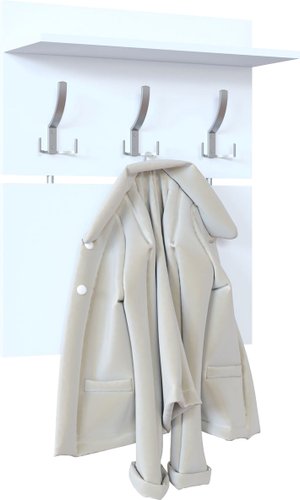 Вешалка для одежды Сокол ВШ-4 (белый)