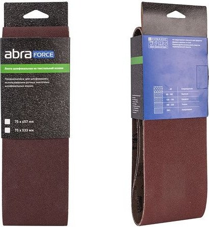 Набор шлифлент ABRAforce AM99061 (3шт)