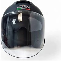 Мотошлем AIM JK526 526-008-XL (XL, черный матовый)