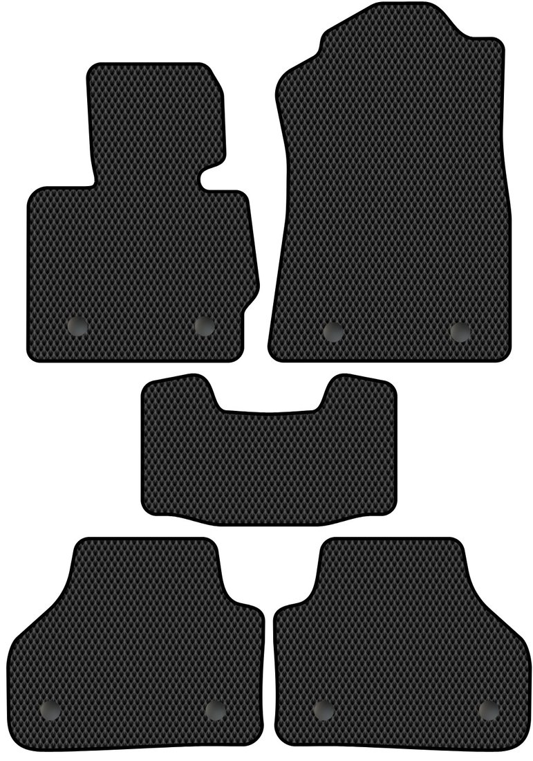 

Комплект ковриков для авто Alicosta BMW X3 II (suv / F25) 2010 - 2017 (черный, ромб)