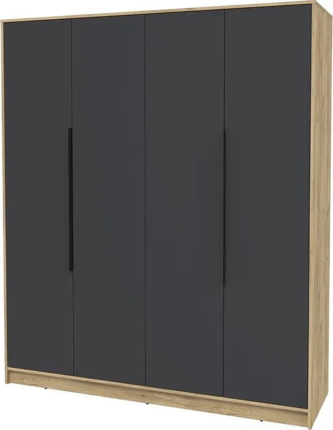 

Шкаф распашной Интерлиния Концепт КТ-Ш4 Глосс (дуб золотой/пепел)