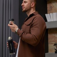 Термос БИОСТАЛЬ Охота NBR-ZC (1.6л, черный) в Борисове