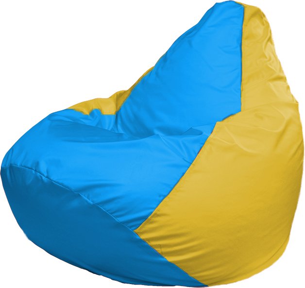 

Кресло-мешок Flagman Груша Г2.1-280 (голубой/жёлтый)