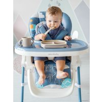 Высокий стульчик Amarobaby Enjoy (синий)