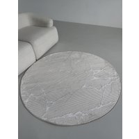 Ковер для жилой комнаты LAXMI Comfort Plus 244 круг (2.4x2.4, Cream/Cream)