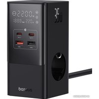 Сетевое зарядное Baseus PowerCombo Tower PowerStrip 3AC2+U2+С 35W CCGAN35-S3ACE