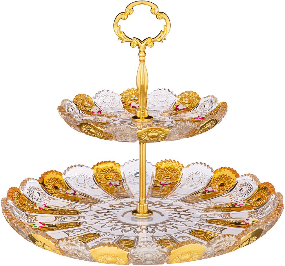 

Этажерка для фруктов Lefard Gold Glass 195-161