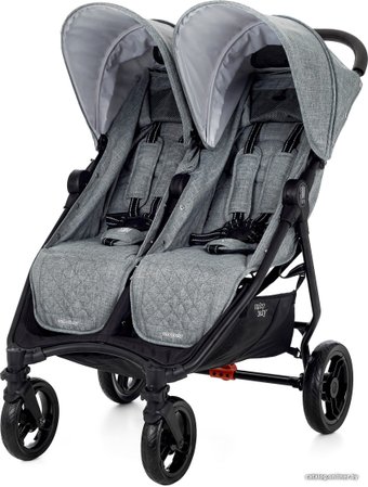 Коляска прогулочная «книга» Valco Baby Slim Twin Tailormade (grey marle)