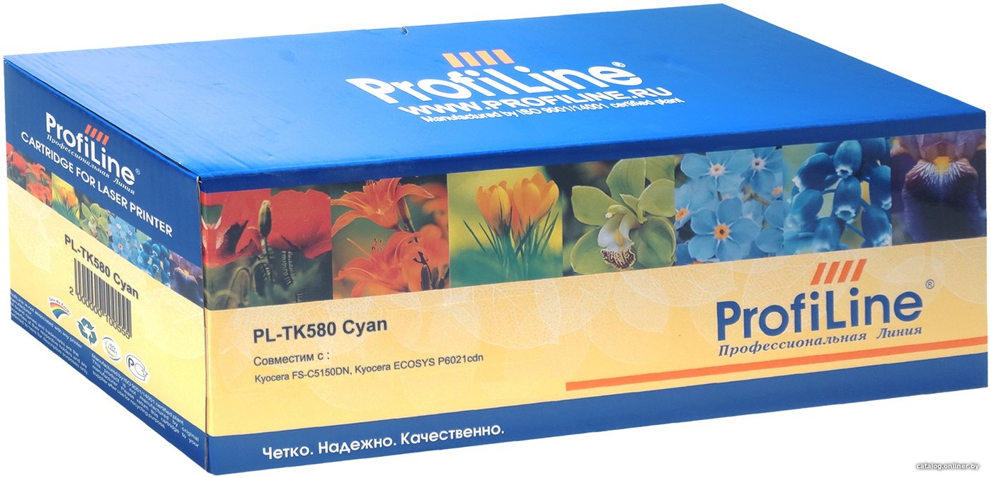 Картридж ProfiLine PL-TK-580C-C (аналог Kyocera TK-580C)