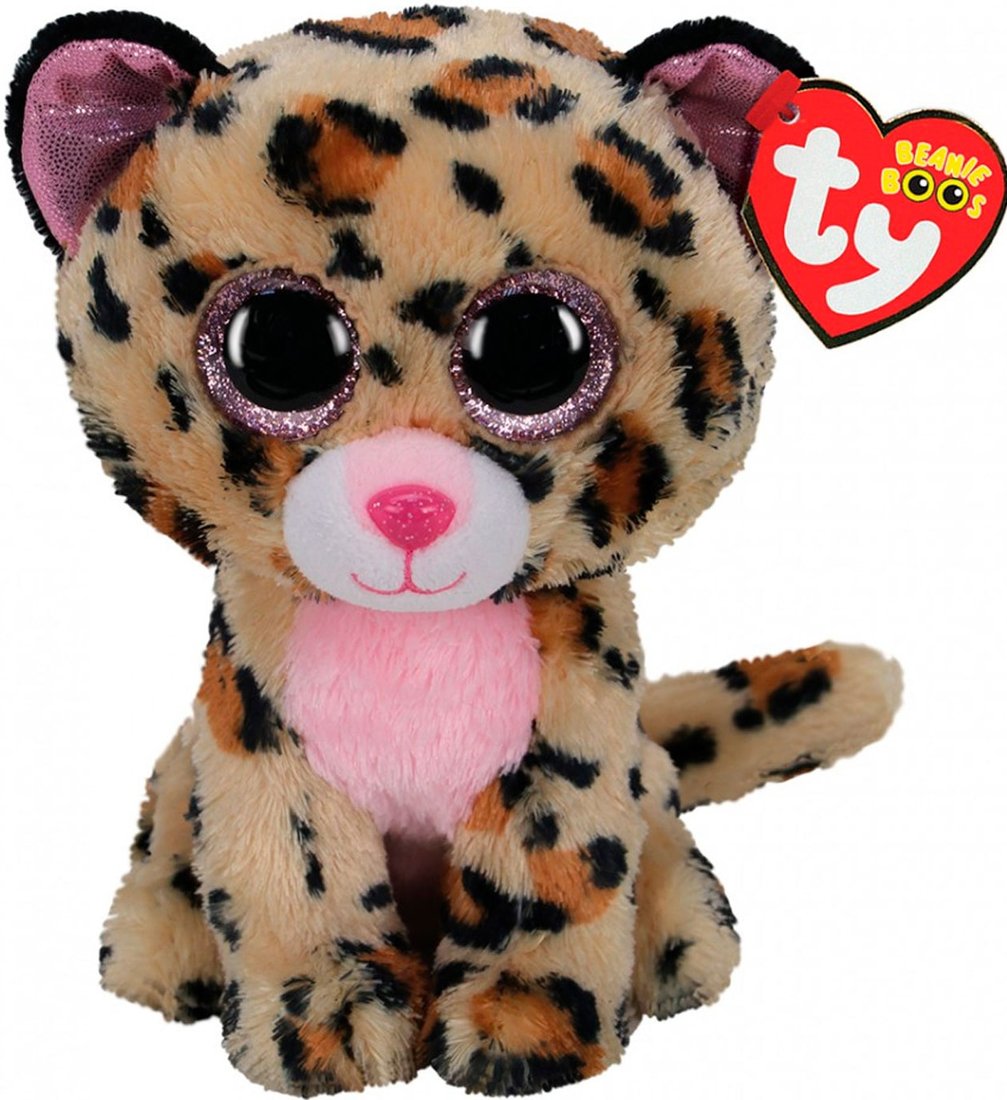 

Игрушка-брелок Ty Beanie Boo's Леопард Livvie 36367