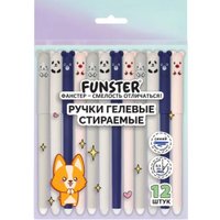 Ручка гелевая FUNSTER 14443 (12 шт)