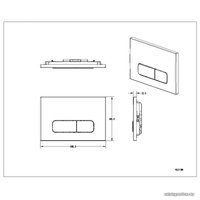 Панель смыва Burke Тип 02 102.WW.1 (белый)