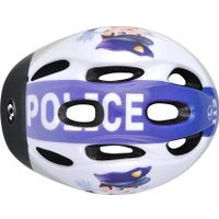 Cпортивный шлем HQBC FUNQ Policeman (р. 48-54, белый/синий) в Лиде