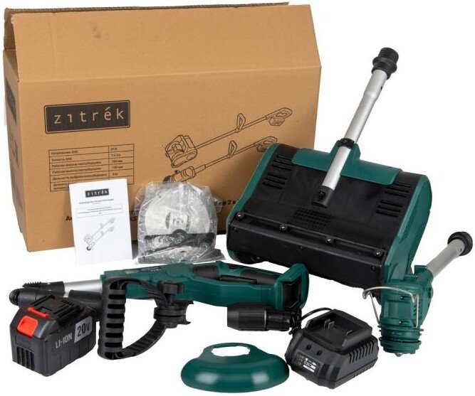 

Zitrek ZKST25 083-2060 (снегоуборщик, триммер, 1 АКБ)