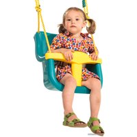 Подвесные качели KBT Luxe PH12 (желтый/бирюзовый)