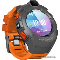 Детские умные часы JET Kid Gear (серый/оранжевый)