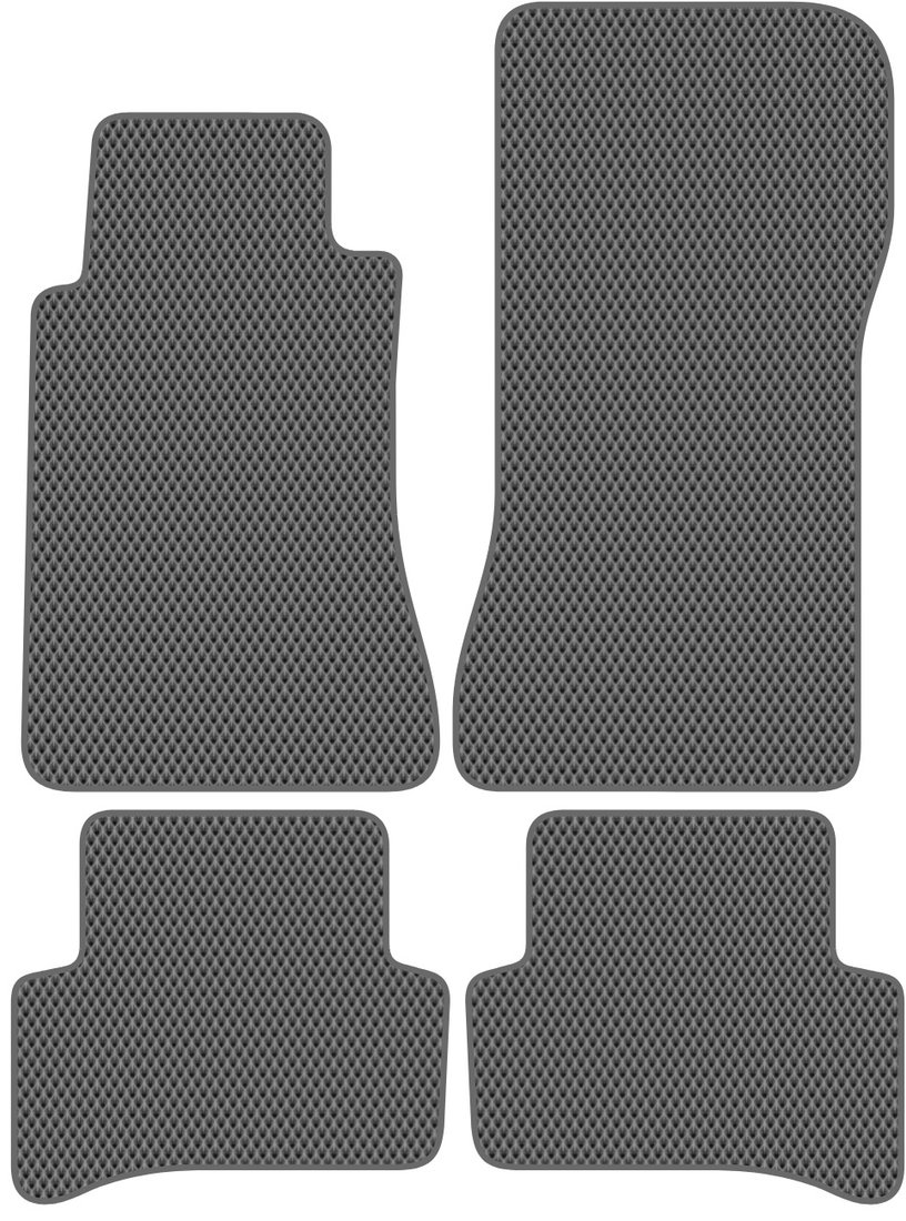 

Комплект ковриков для авто Alicosta Mercedes-Benz C-Class II (седан, универсал / W203, S203) 2004 - 2008 (серый, ромб)