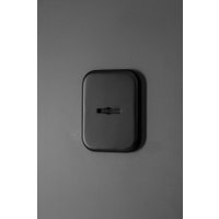 Металлическая дверь Guard MG75 МДФ/МДФ 97х205 левая (серый/белый ясень)