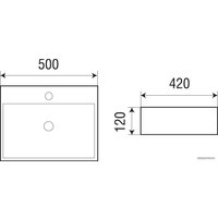 Умывальник WeltWasser Elbach 21735