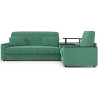 Угловой диван Moon Family 018 003575 (правый, зеленый)
