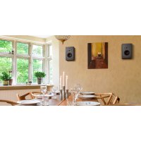  DALI Oberon On Wall Dark Walnut